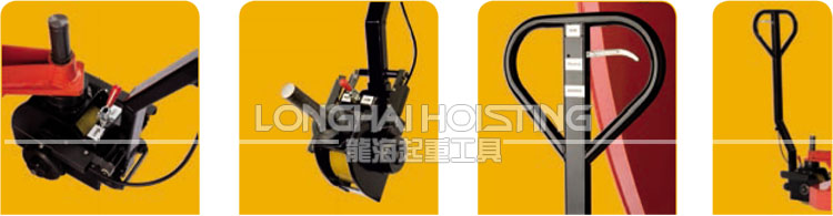 德國液壓小吊車機(jī)械定位裝置