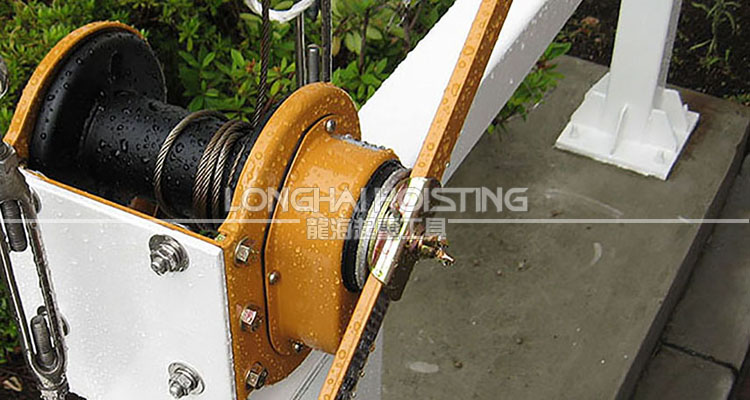GM-SIC型防塵防水手動(dòng)絞盤案例